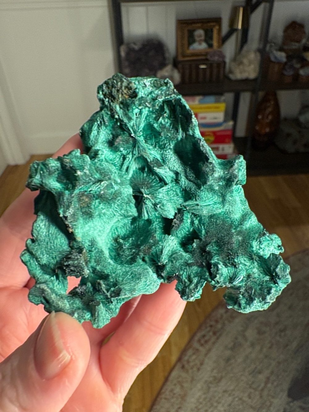 Velvet Malachite Mineral Specimen